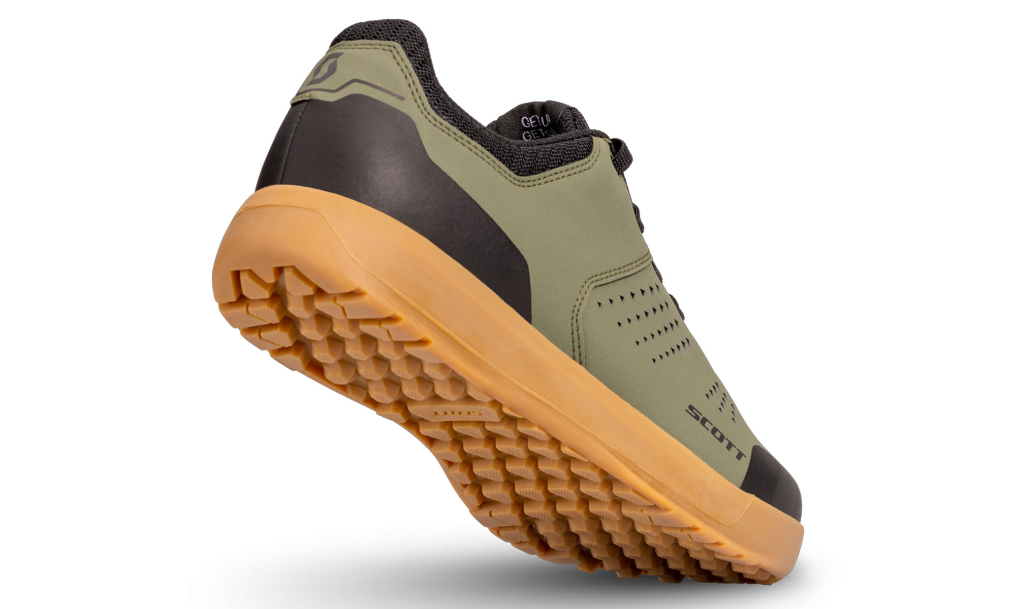 Велотуфли SCOTT MTB SHR-ALP FLAT LACE, зелено-черный, размер 45.0 6