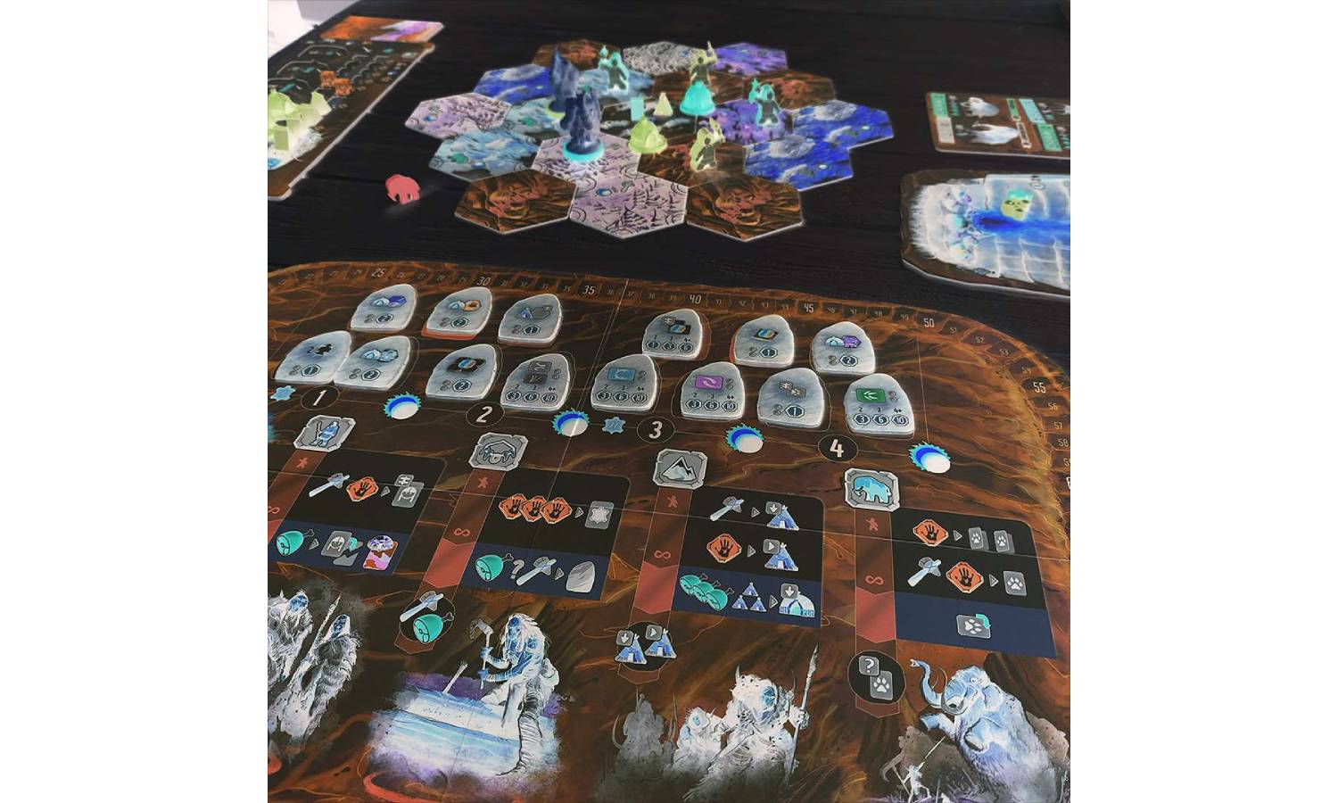 Настольная игра Бесконечная зима. Палеоамериканцы (Endless Winter: Paleoamericans) 6