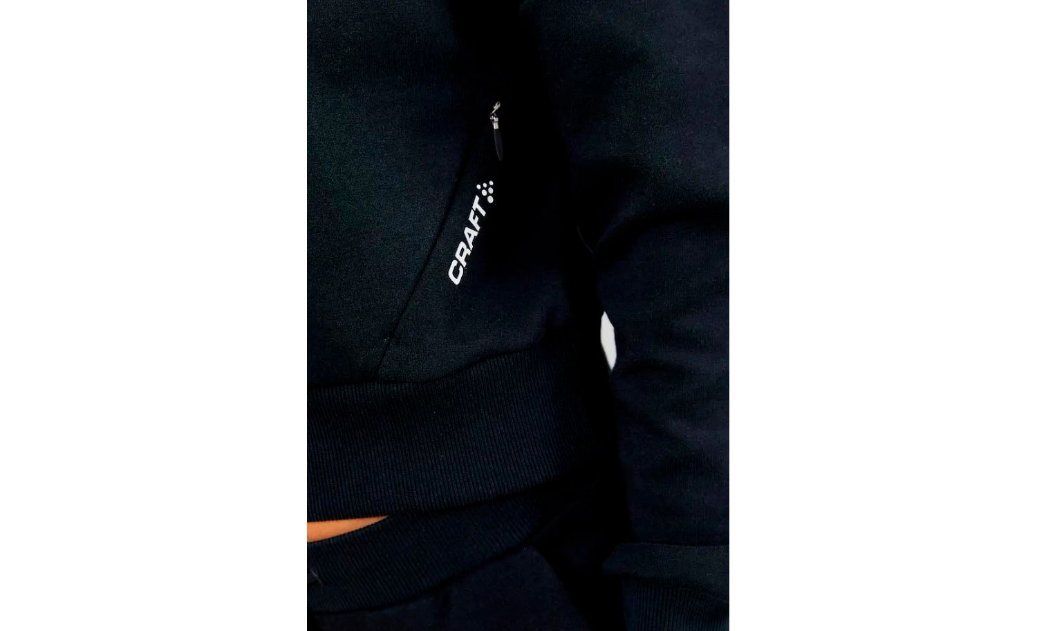 Кофта Craft Spartan Hoodie жіноча, розмір XS, сезон AW 19, чорний 5