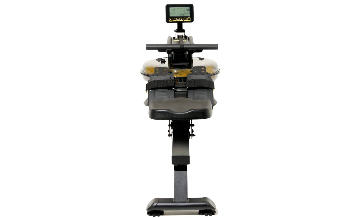 Гребный тренажер Besport ВS-6046 STRUMOK водный черно-желтый 8