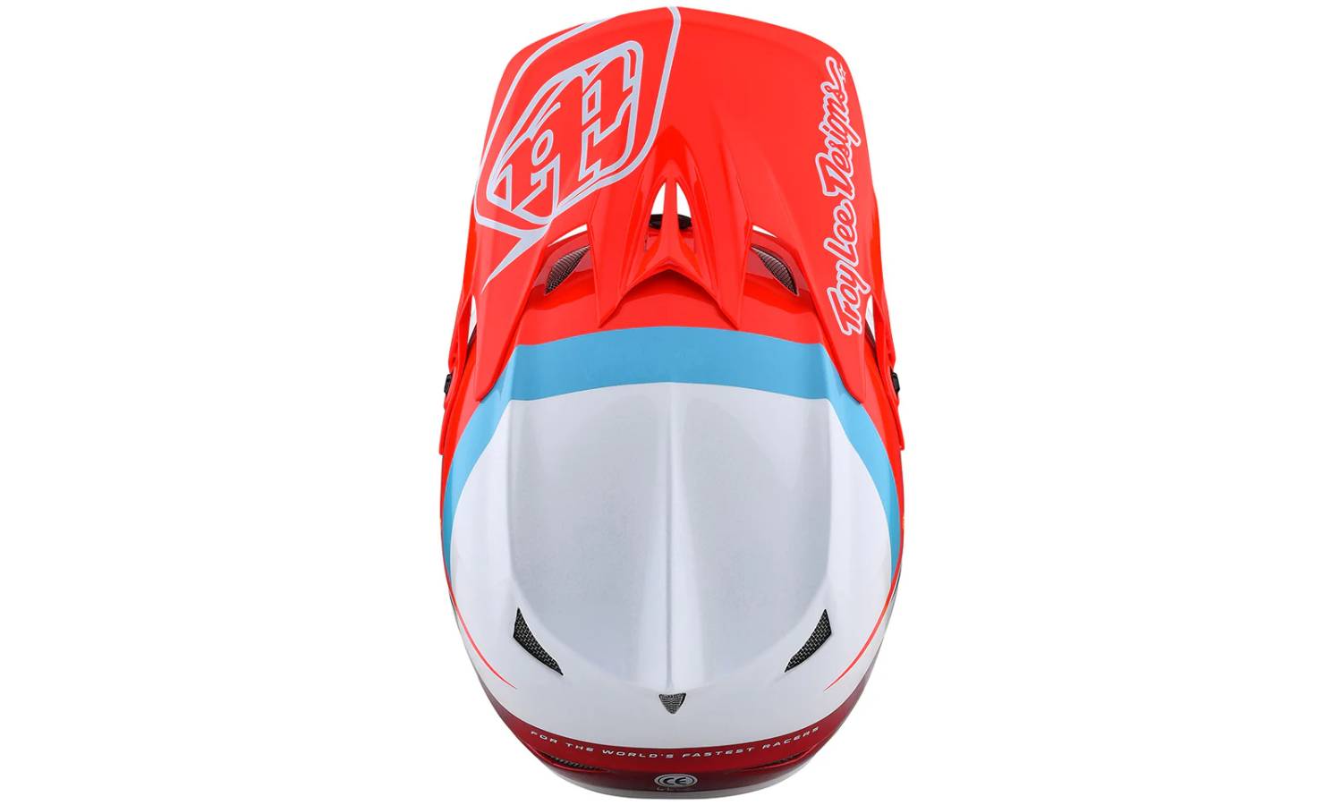 Вело шлем TLD D3 FIBERLITE размер М (56-57 см) Slant Red 3