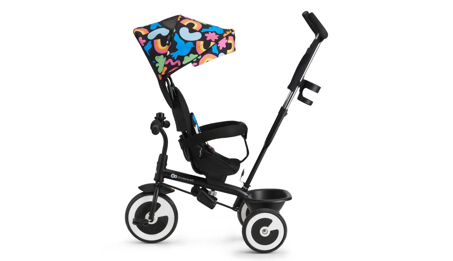 Триколісний велосипед Kinderkraft Aston Happy Shapes 4