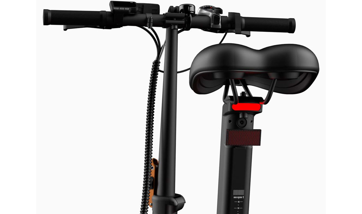Електровелосипед Kugoo Kirin V2 (250 Вт, 7,5 Ah, 36 В), 20", чорний 13