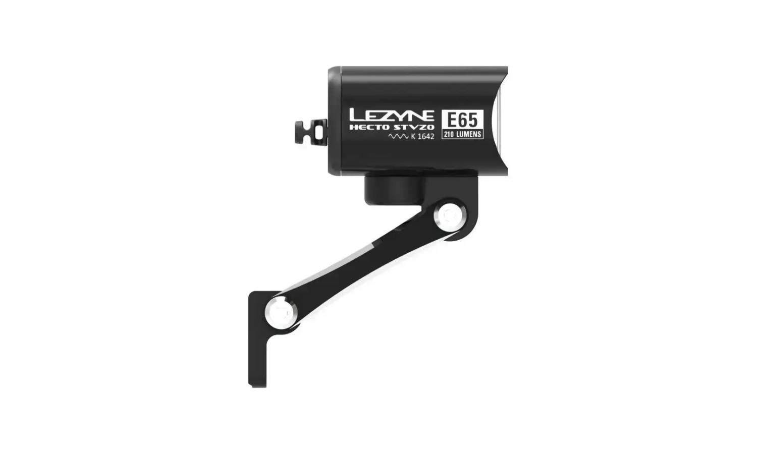 Переднє світло для електровелосипеда Lezyne EBIKE HECTO STVZO E65 Чорний 210 ​​люменів Y14 2