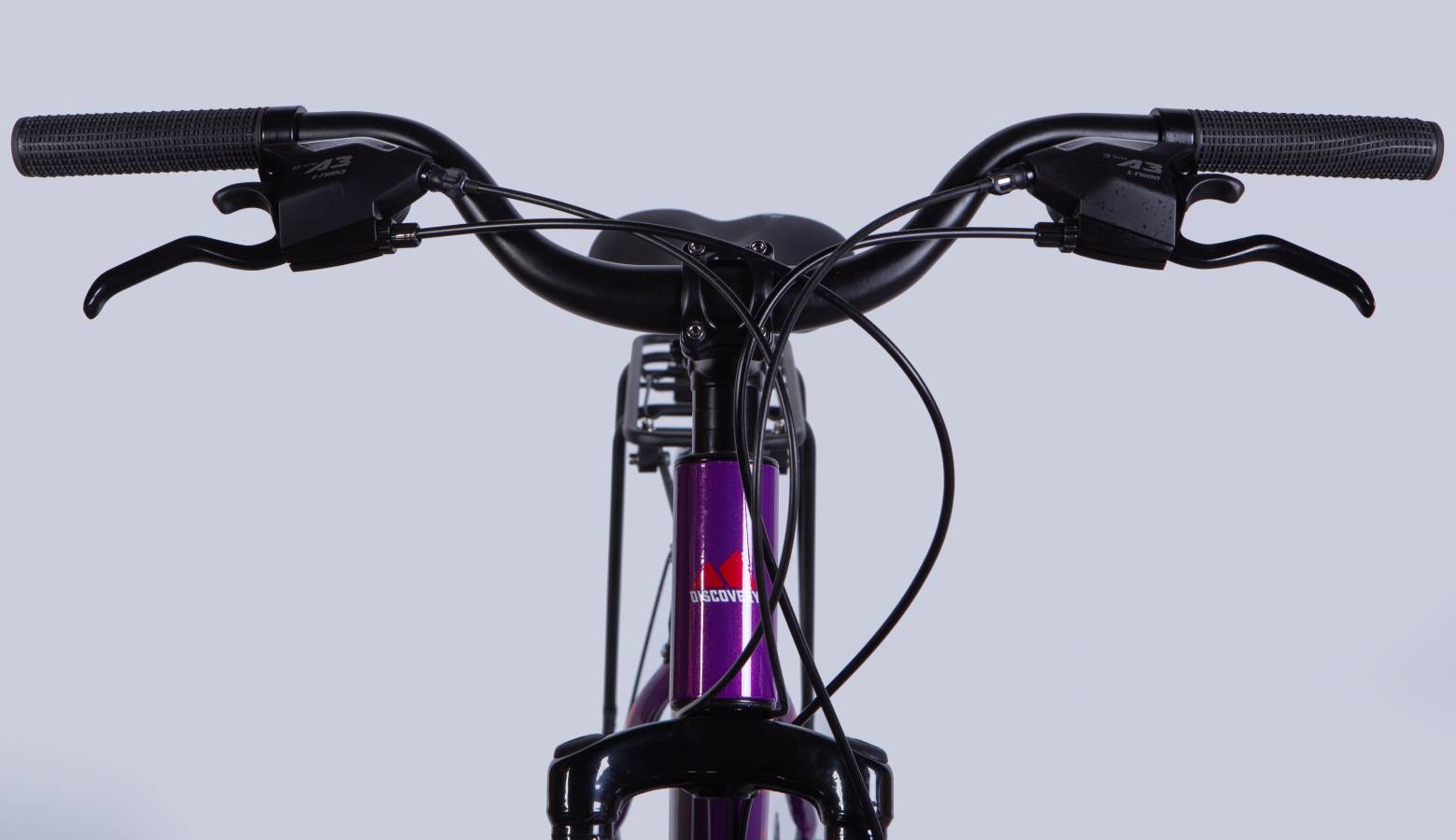 Фотография Велосипед Discovery SYMBOL WOMAN DD 28" размер М рама 17,5" 2025 фиолетовый 2