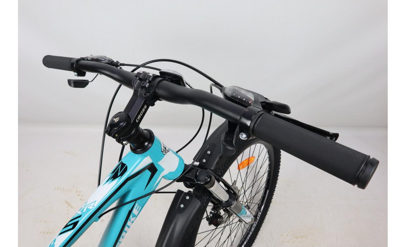 Фотографія Велосипед CrossBike Racer 24" розмір XXS рама 12 2022 Бірюзово-чорний 3