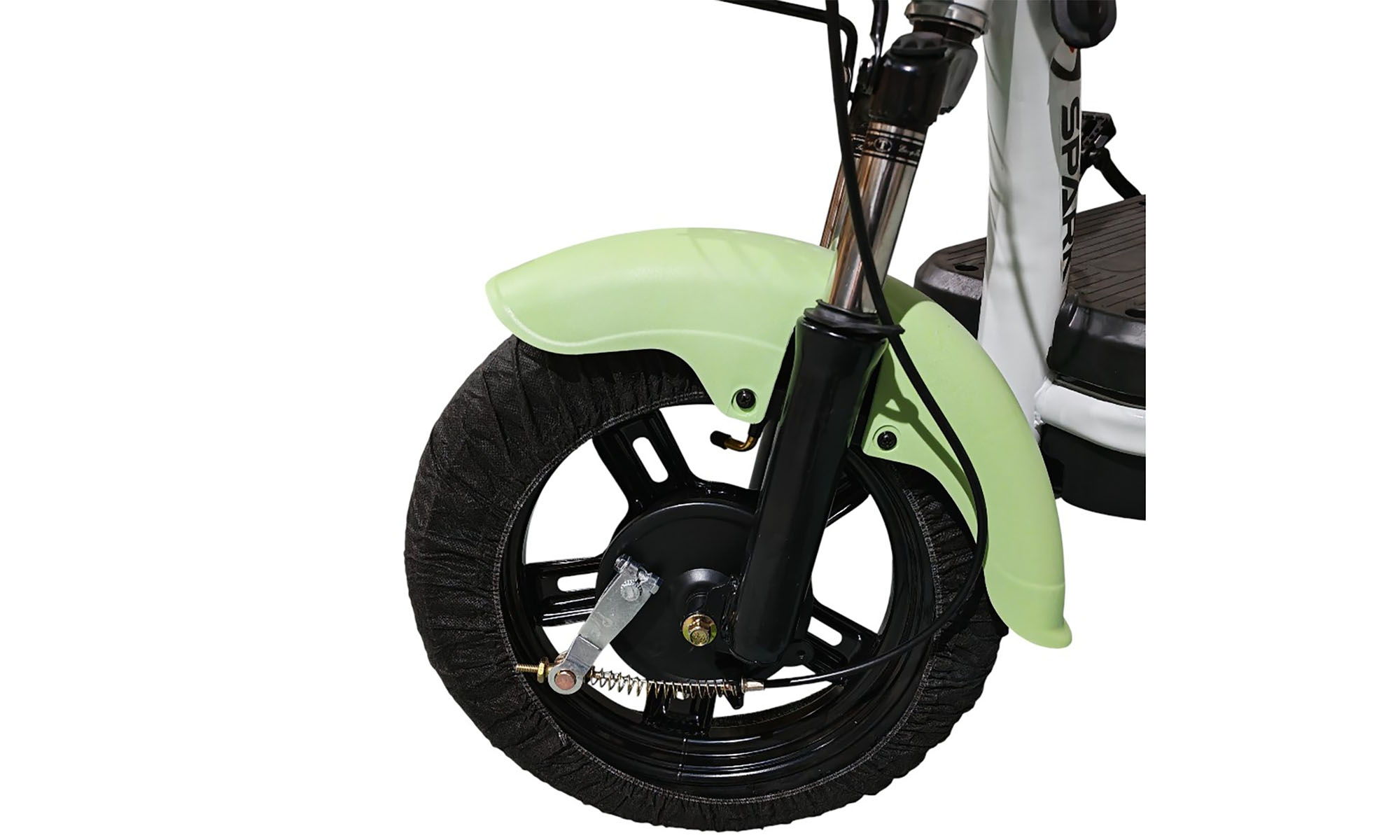 Велосипед с электромотором SPARK COMPACT 14", 48V/400W/12Ah, год 2026, Зеленый 2