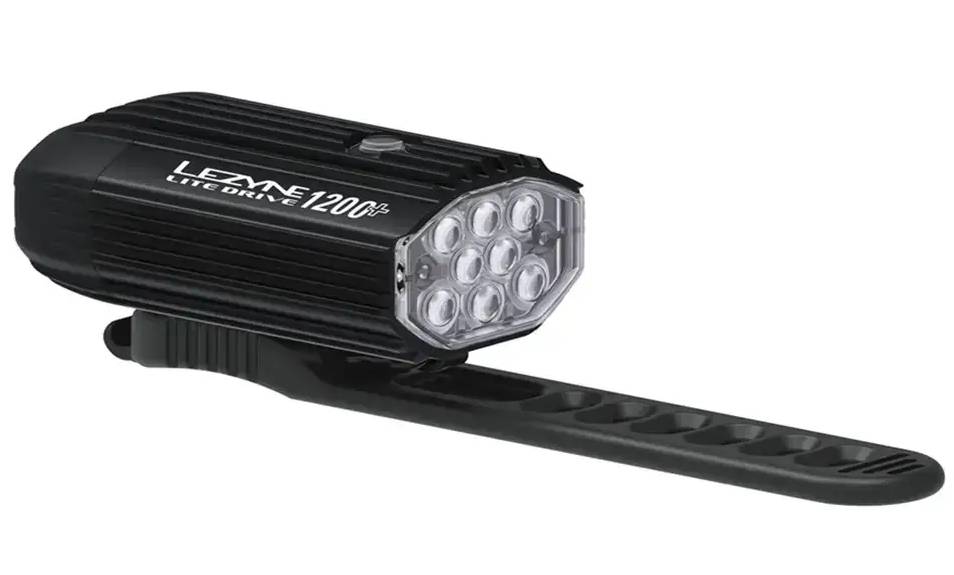 Передний свет Lezyne LITE DRIVE 1200+ FRONT Черный матовый 1200 люменов Y17 2
