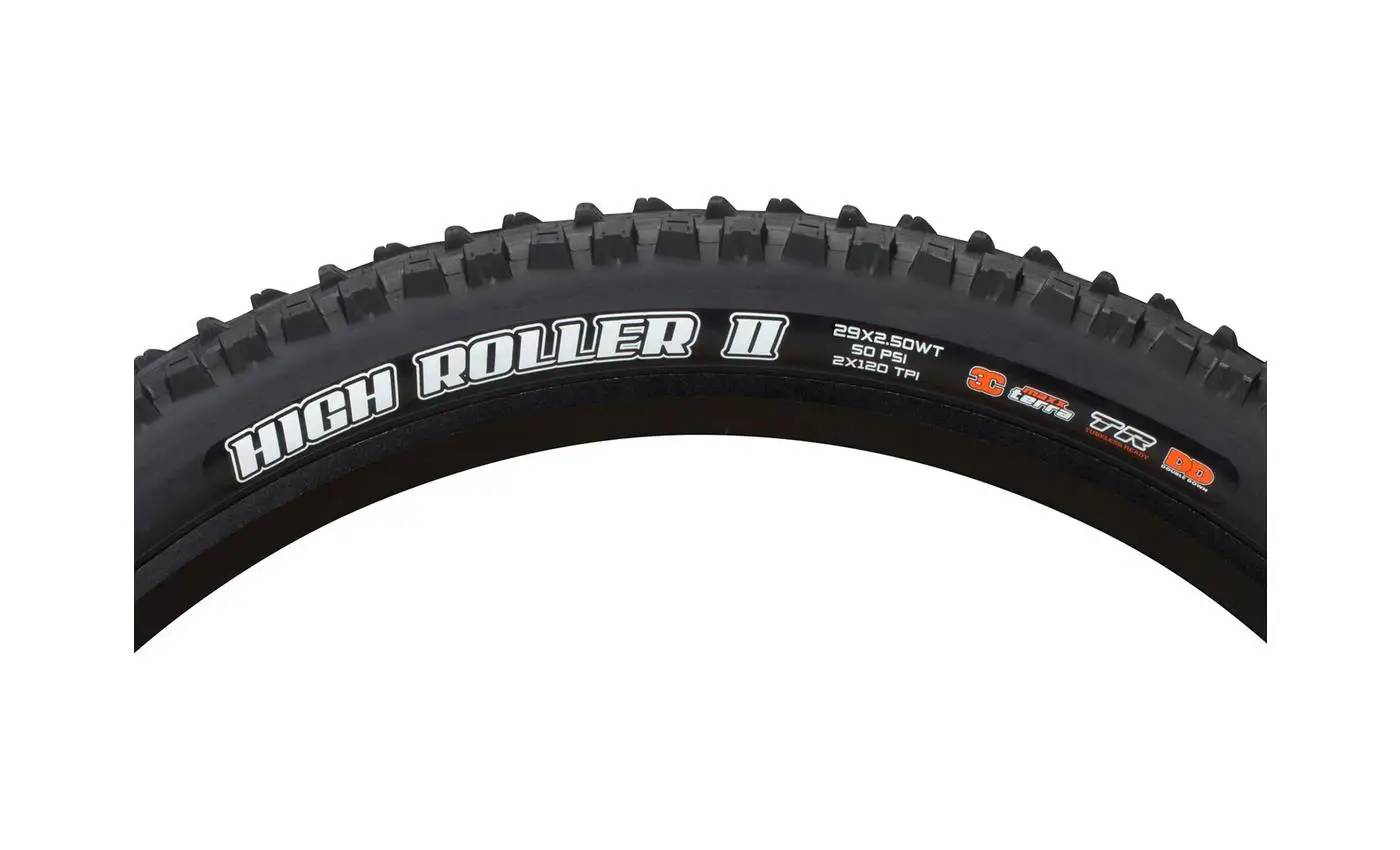 Покрышка Maxxis HIGH ROLLER II 29X2.50WT TPI-120X2 Foldable 3CT/DD/TR 3 Покрышка Maxxis HIGH ROLLER II 29X2.50WT TPI-120X2 Foldable 3CT/DD/TR 3