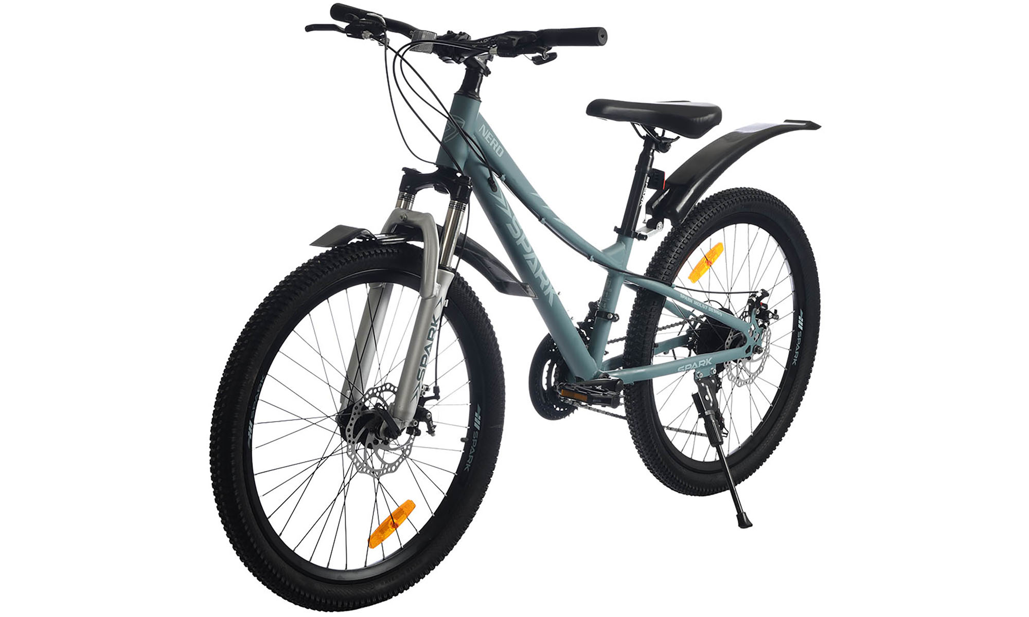 Велосипед SPARK NERO 24", размер XXS, рама 11", год 2026, темно-бирюзовый 2 Велосипед SPARK NERO 24", размер XXS, рама 11", год 2026, темно-бирюзовый 2