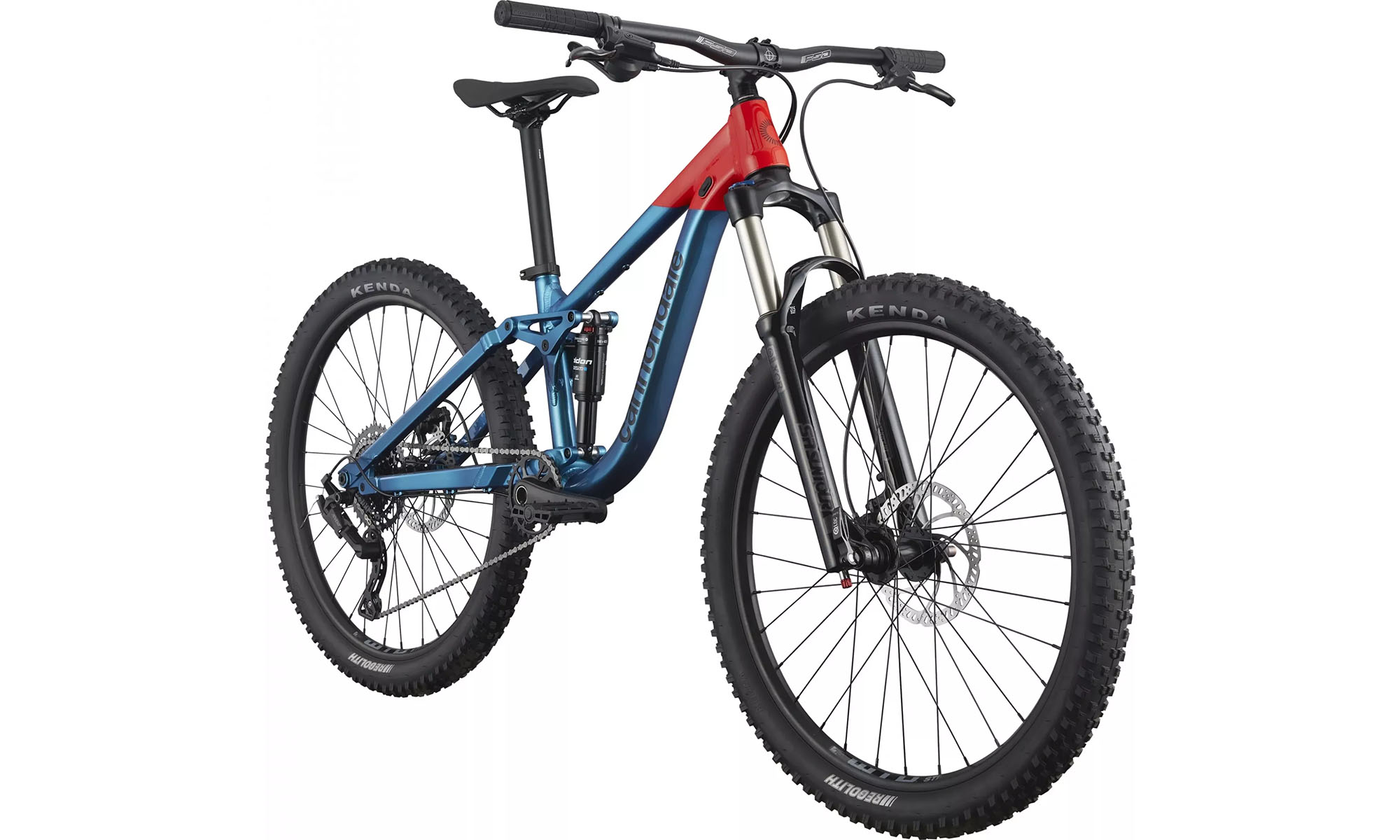 Велосипед Cannondale HABIT OS, 26", One size, 2025 DTE (красно-синий) 8