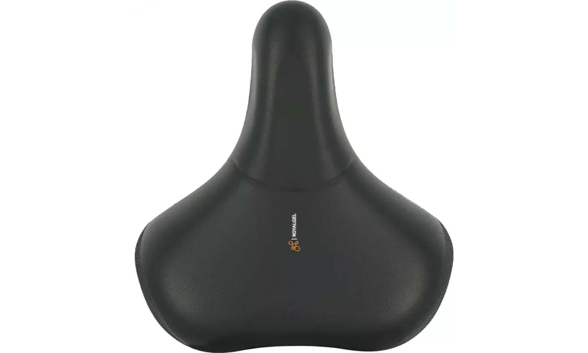 Седло Selle Royal Brave Relaxed Black Strengtex, 230 х 250 мм, стальные рейлы, черное 3