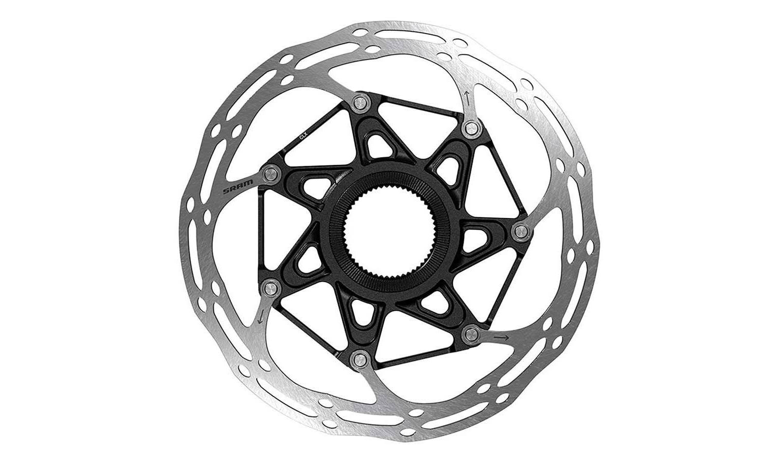 Фотография Ротор Sram ROTOR CNTRLN 2P CL 140MM BLACK ROUNDED