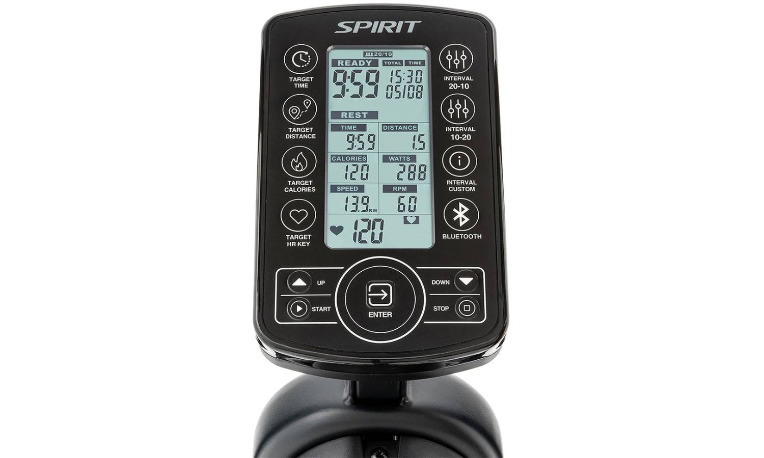 Велотренажер (з аеродинамічним навантаженням) Spirit Airbike Crossfit 7