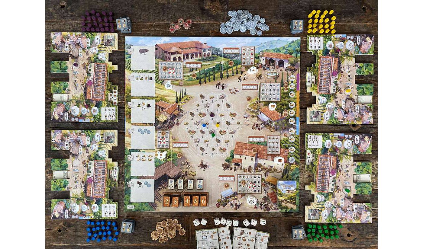 Настольная игра Ла Гранха: Делюксове видання / La Granja: Deluxe Master Set 6