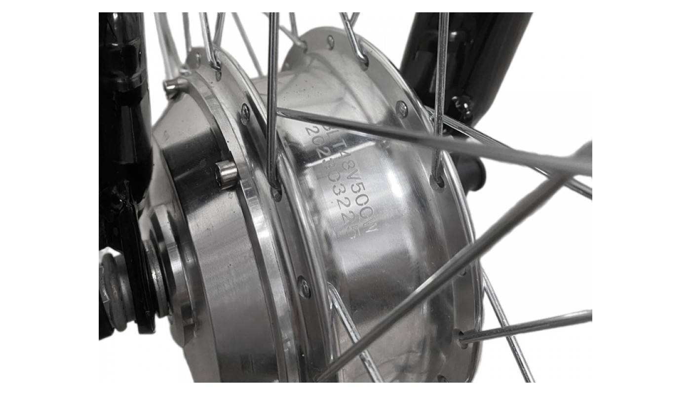Електровелосипед дорожній Kelb.Bike Comfort 26" розмір М 500W 12Ah 48V +PAS Чорний 9