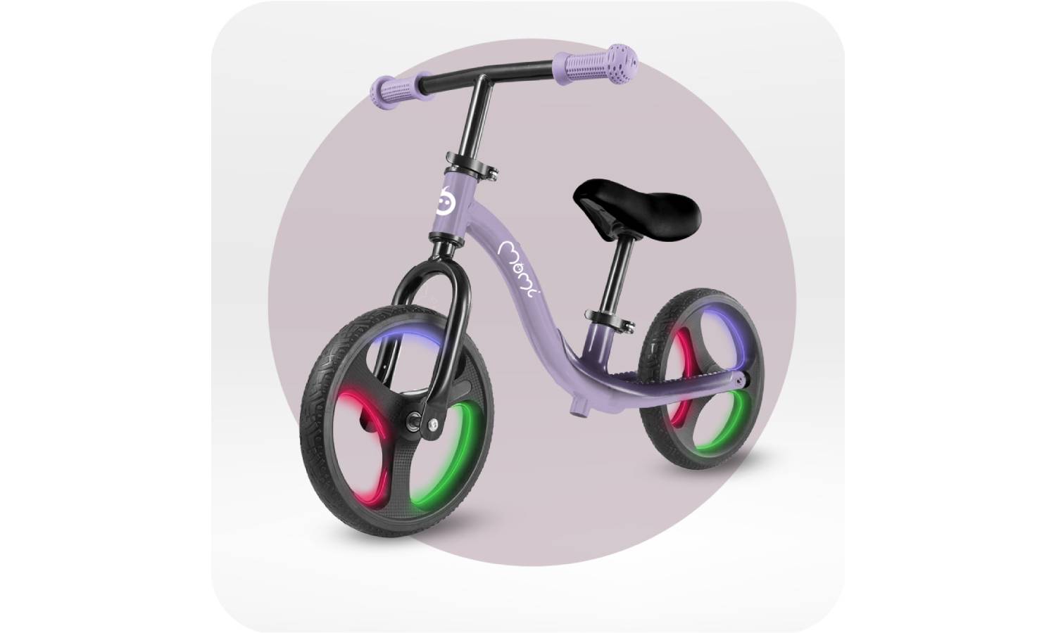 Беговел MoMi ISOKA LED Purple 7