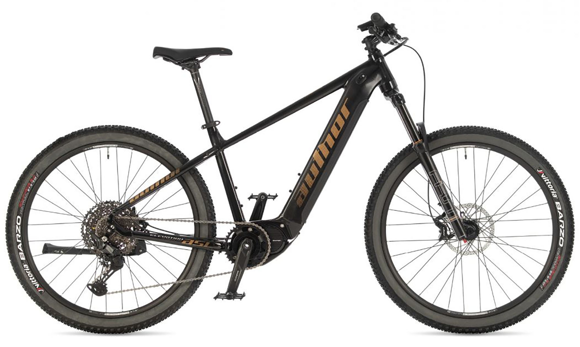 Електровелосипед AUTHOR Elevation asl  27.5", розмір M, рама 17", рік 2025, чорний 