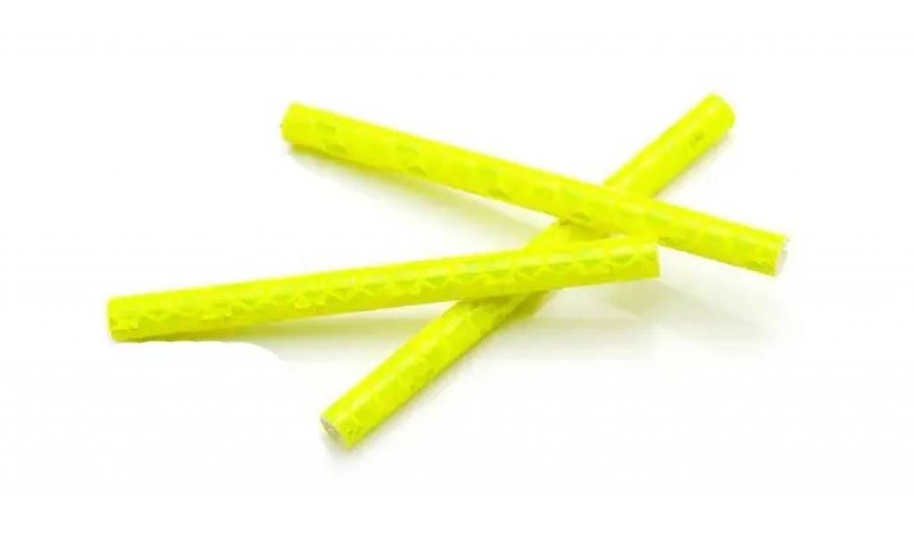 Катафот на шприхі велосипеда FGT-001, 12 шт. жовтий 2