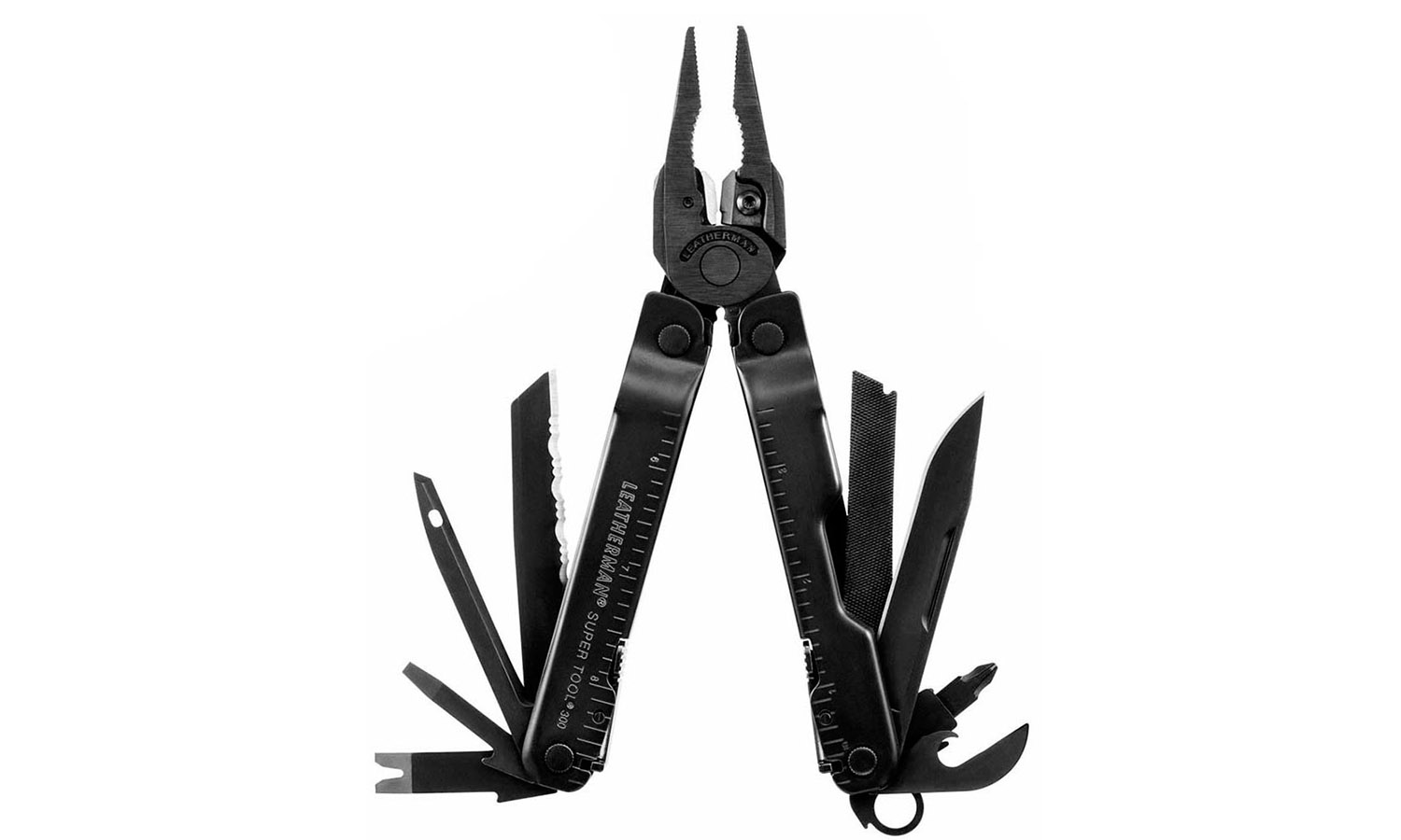 Мультиинструмент LEATHERMAN Super Tool 300M BLACK, чехол MOLLE (черн), картонная коробка 2