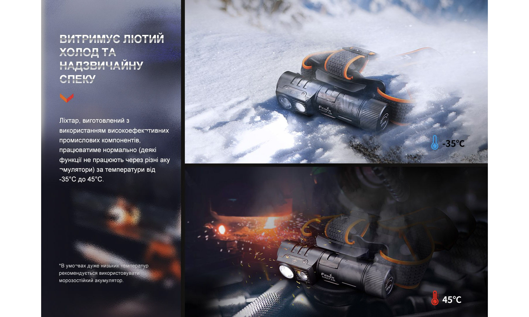 Фонарь налобный Fenix HM71R 6 Фонарь налобный Fenix HM71R 6