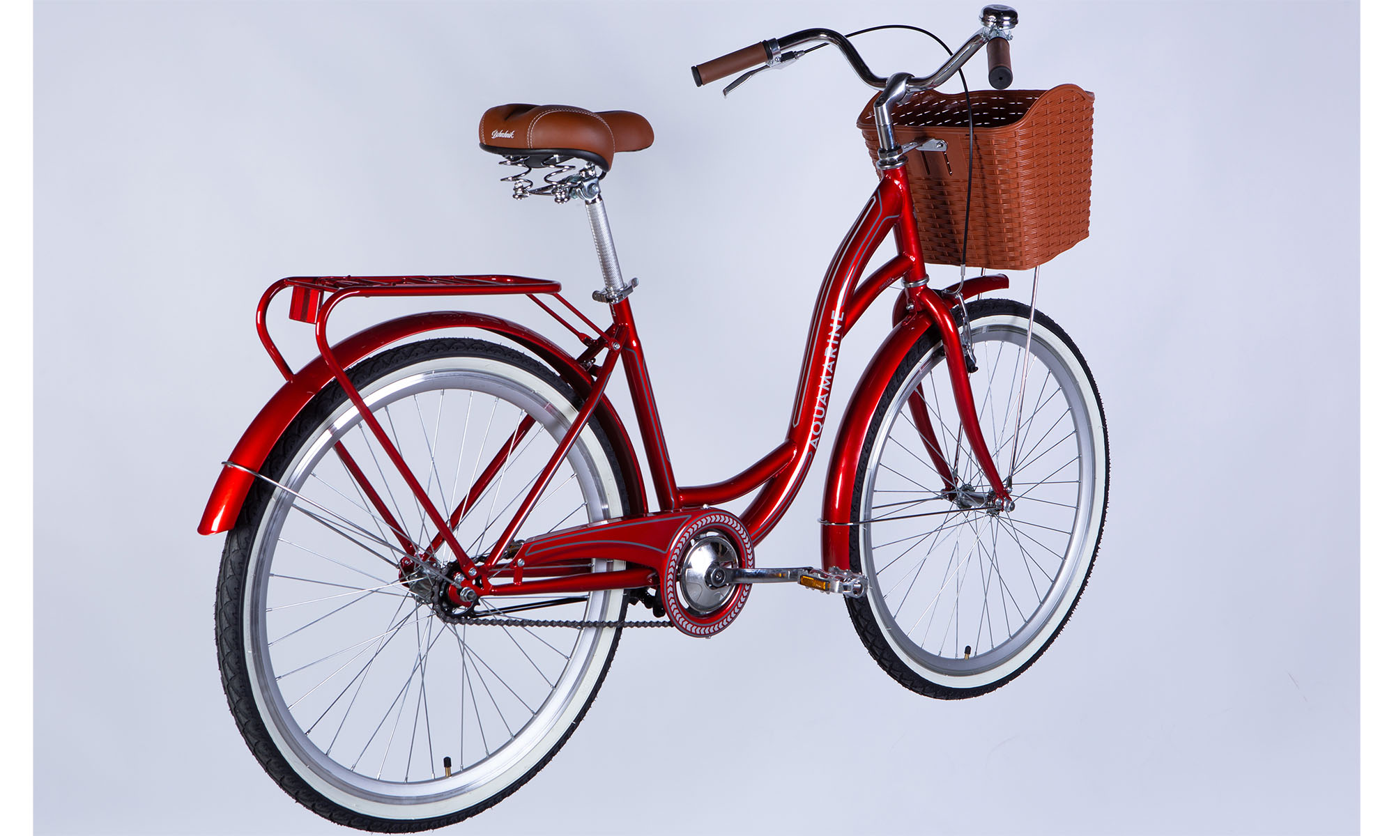 Велосипед Dorozhnik AQUAMARINE BH 26", размер M, рама-17", 2025, бордовый  3