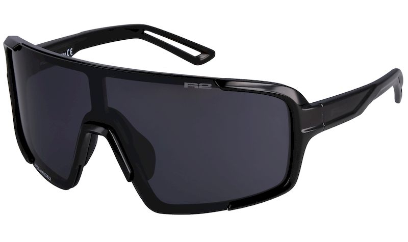 Очки R2 IMPULSE черный, линза дымчатая PC Polarized XTR, категория 3