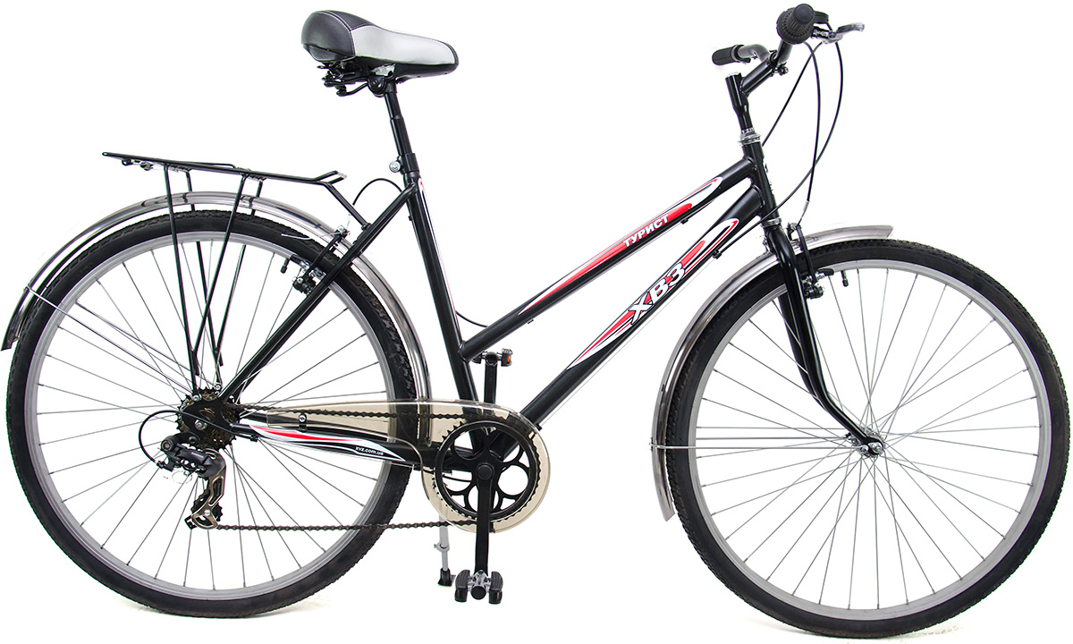 Велосипед дорожній 28" ХВЗ Турист 286 W (2020) 2020 black 8