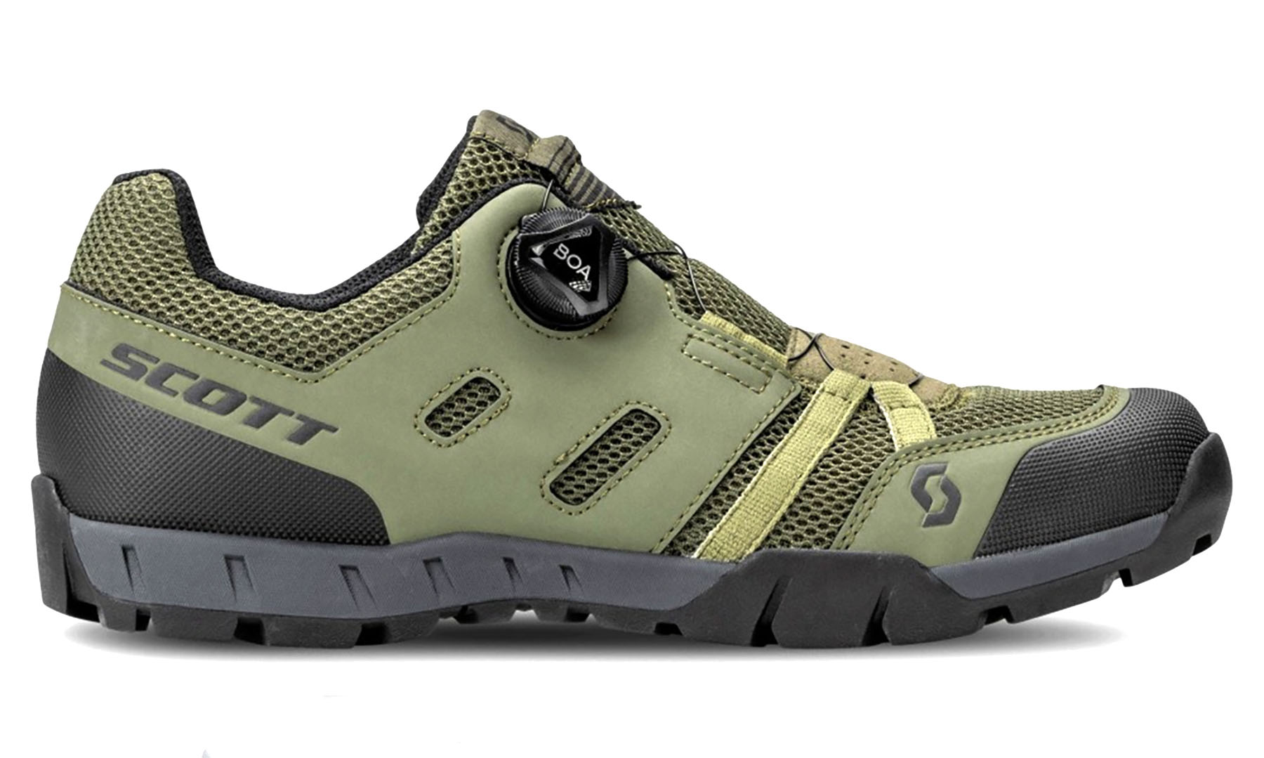 Велотуфли SCOTT SPORT CRUS-R BOA серо-зеленый/черный, размер 41 (288830.7386) 4 Велотуфли SCOTT SPORT CRUS-R BOA серо-зеленый/черный, размер 41 (288830.7386) 4