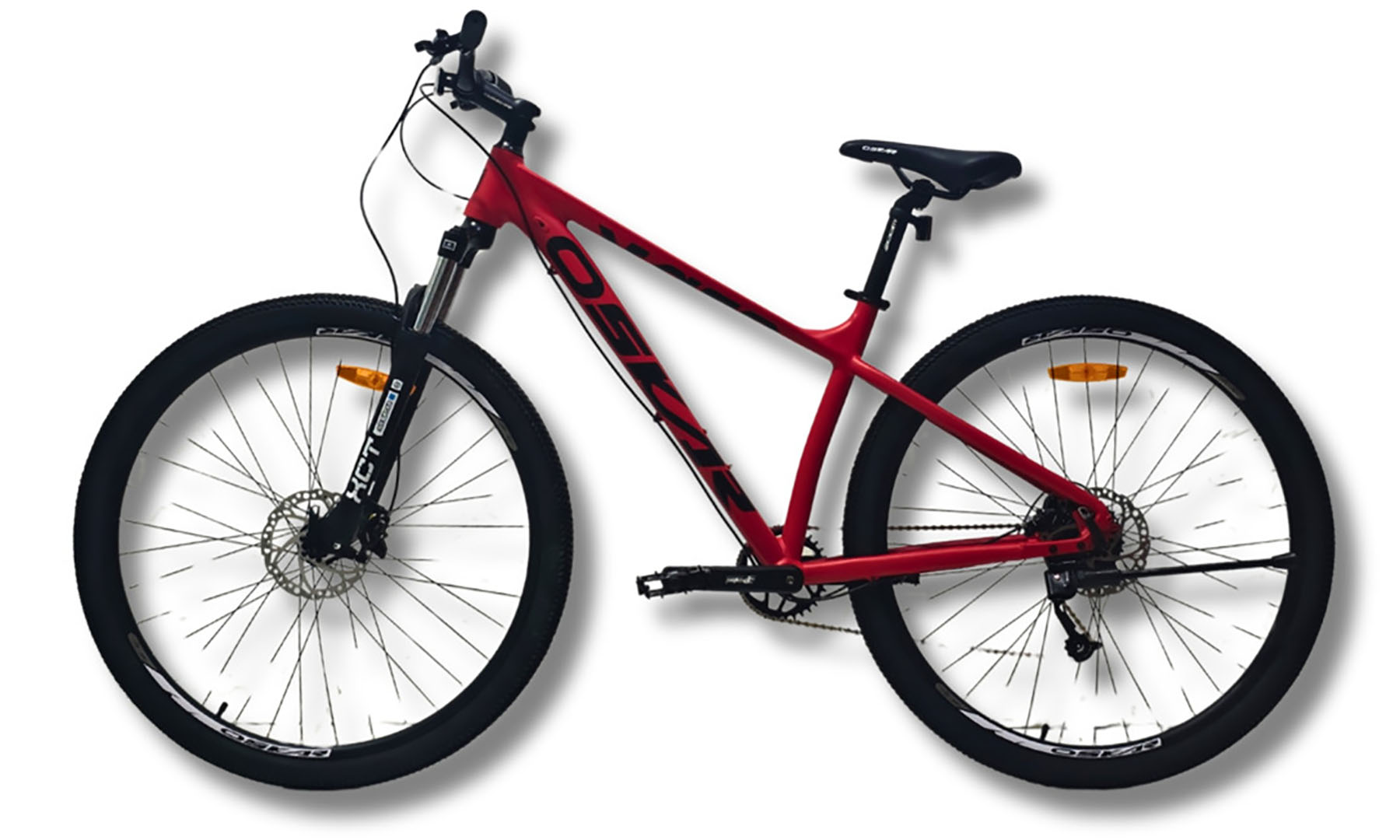 Велосипед OSKAR RANGER 29", размер М, рама 17", 2025, красный матовый 2