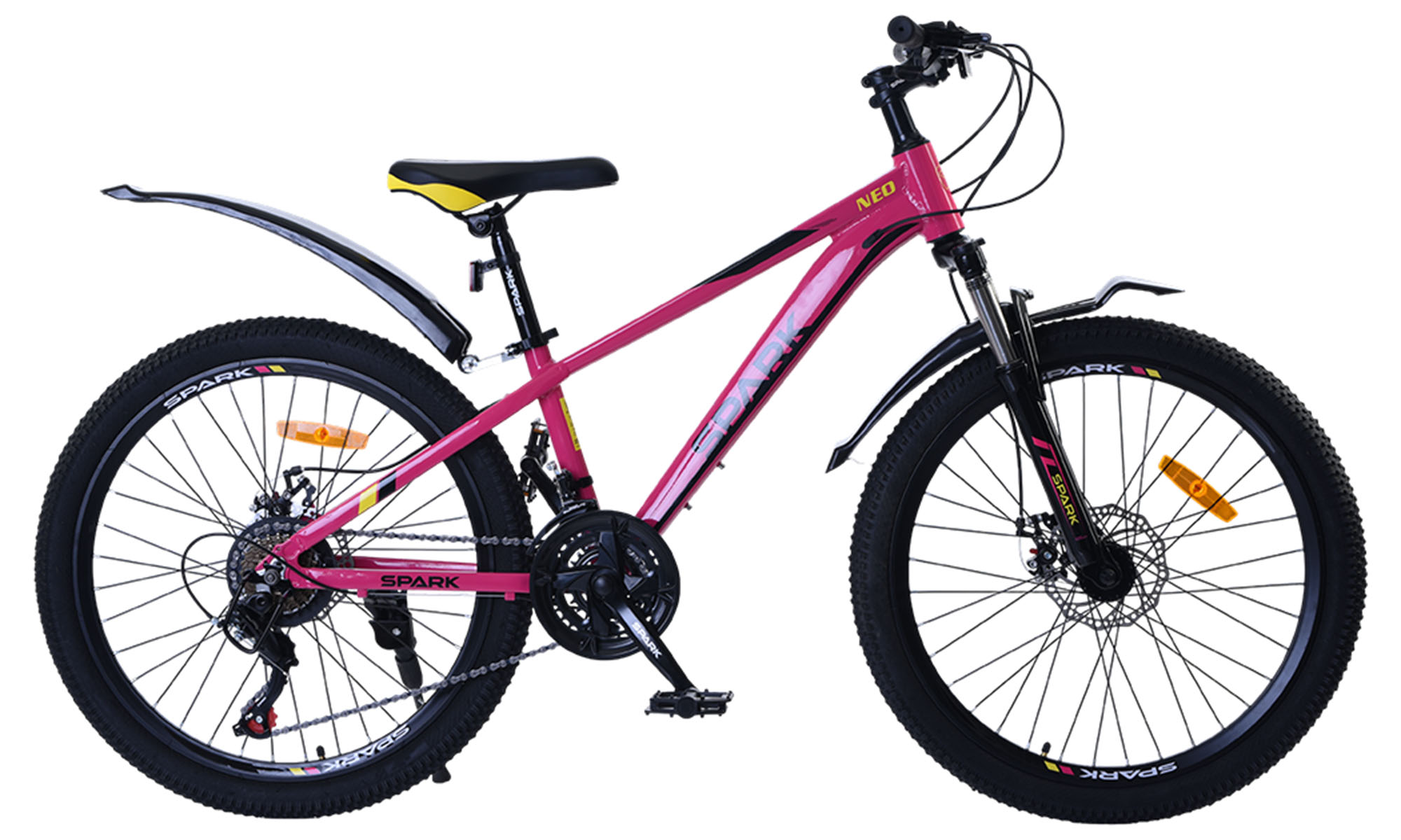 Велосипед SPARK NEO 24", розмір XXS, рама 12", рік 2026, рожевий 