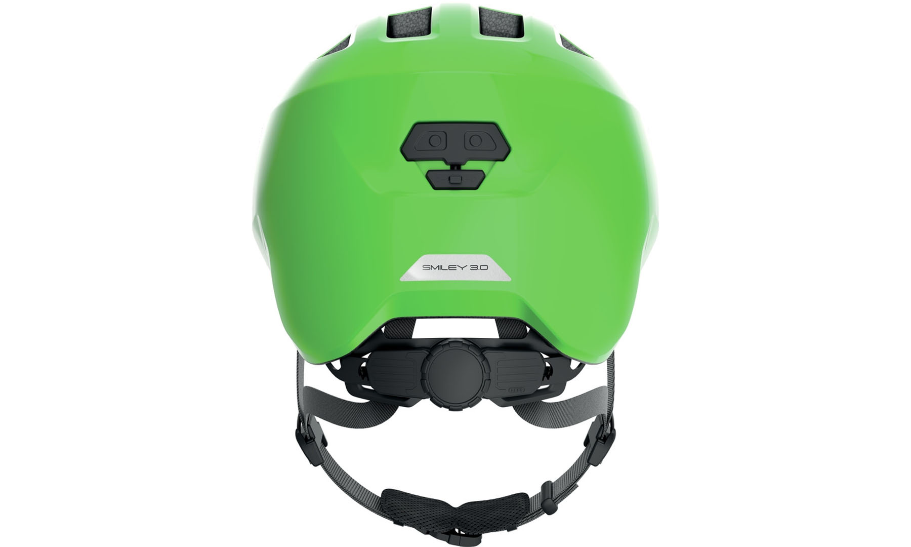 Велошлем детский ABUS SMILEY 3.0 Shiny Green, размер M (50-55 см), глянцевый зеленый 3 Велошлем детский ABUS SMILEY 3.0 Shiny Green, размер M (50-55 см), глянцевый зеленый 3