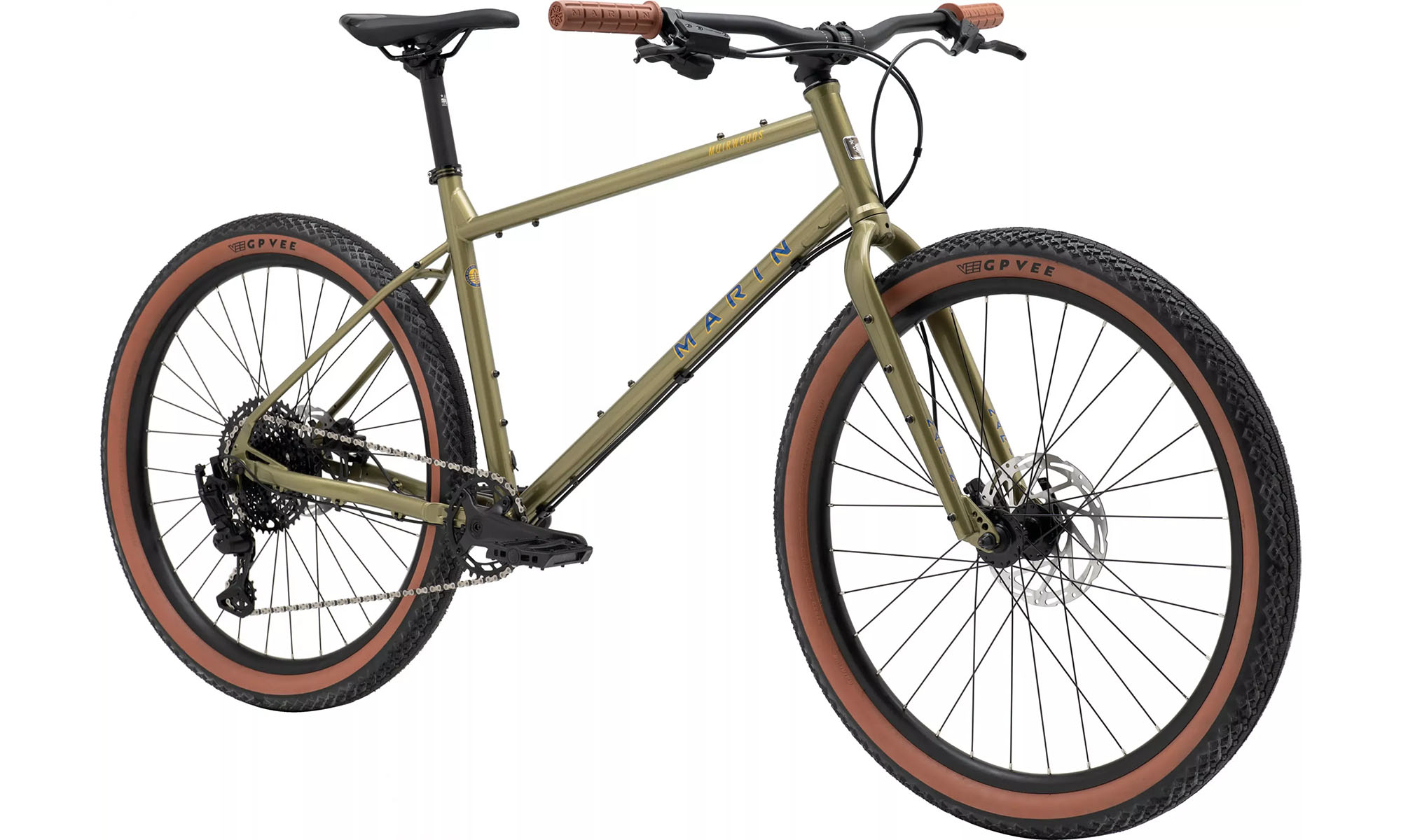 Велосипед Marin MUIRWOODS 27,5" размер L, год 2026, золотистый 2