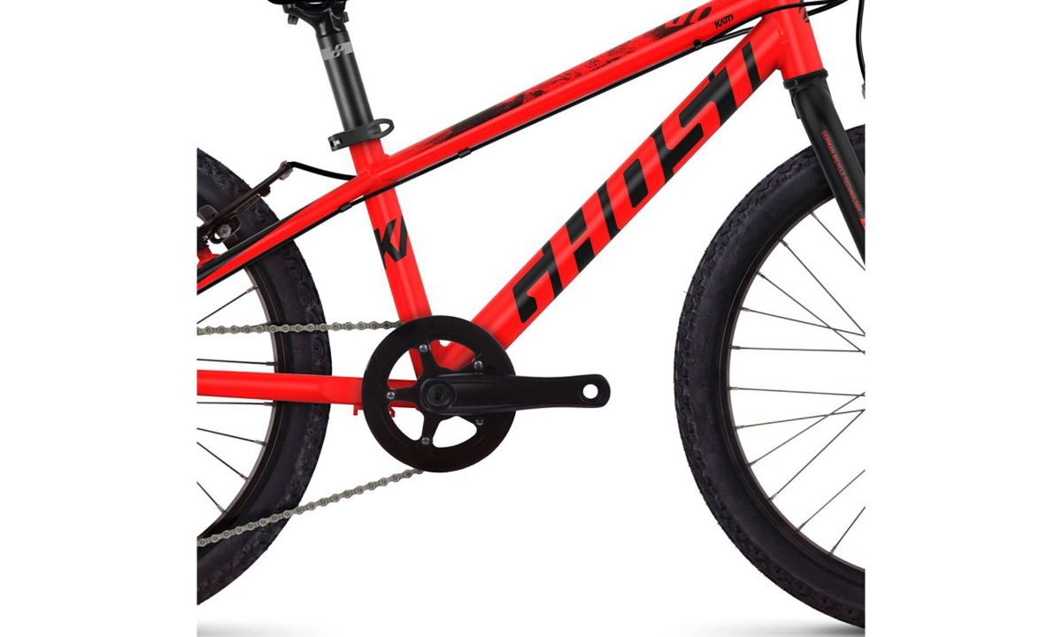 Фотографія Велосипед Ghost Kato R1.0 20" (2020) 2020 Оранжево-чорний 2