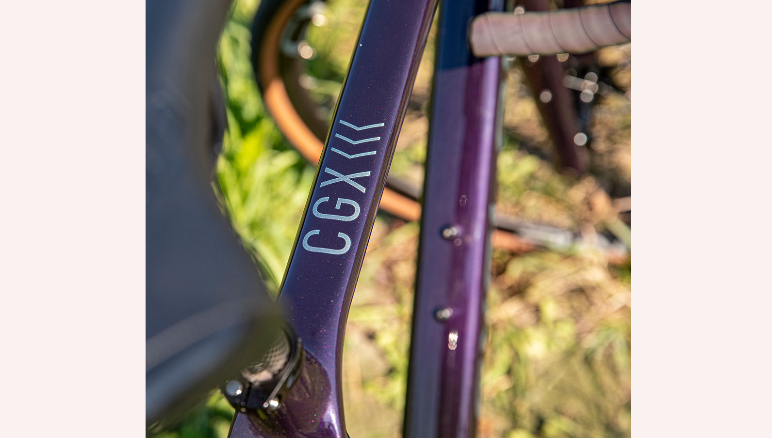Фотография Велосипед Cyclone CGX 28" размер S рама 52 см 2022  Фиолетовый 11