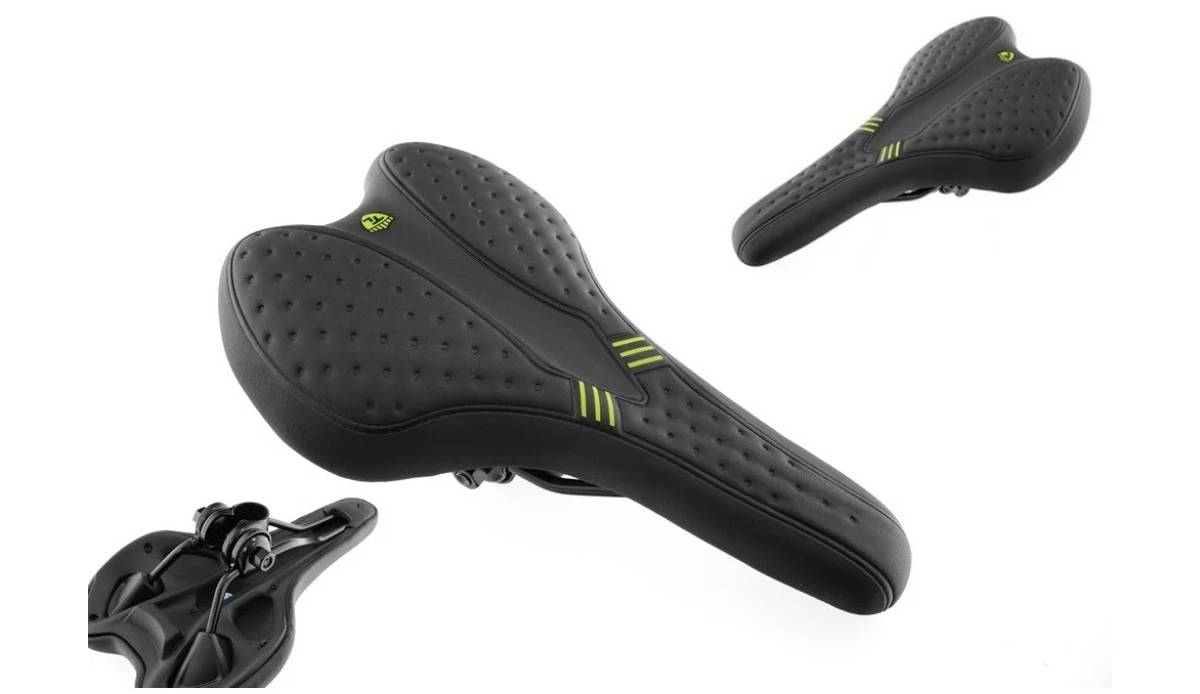 Сідло Kands SD-11, чорне із зеленим 2 Сідло Kands SD-11, чорне із зеленим 2