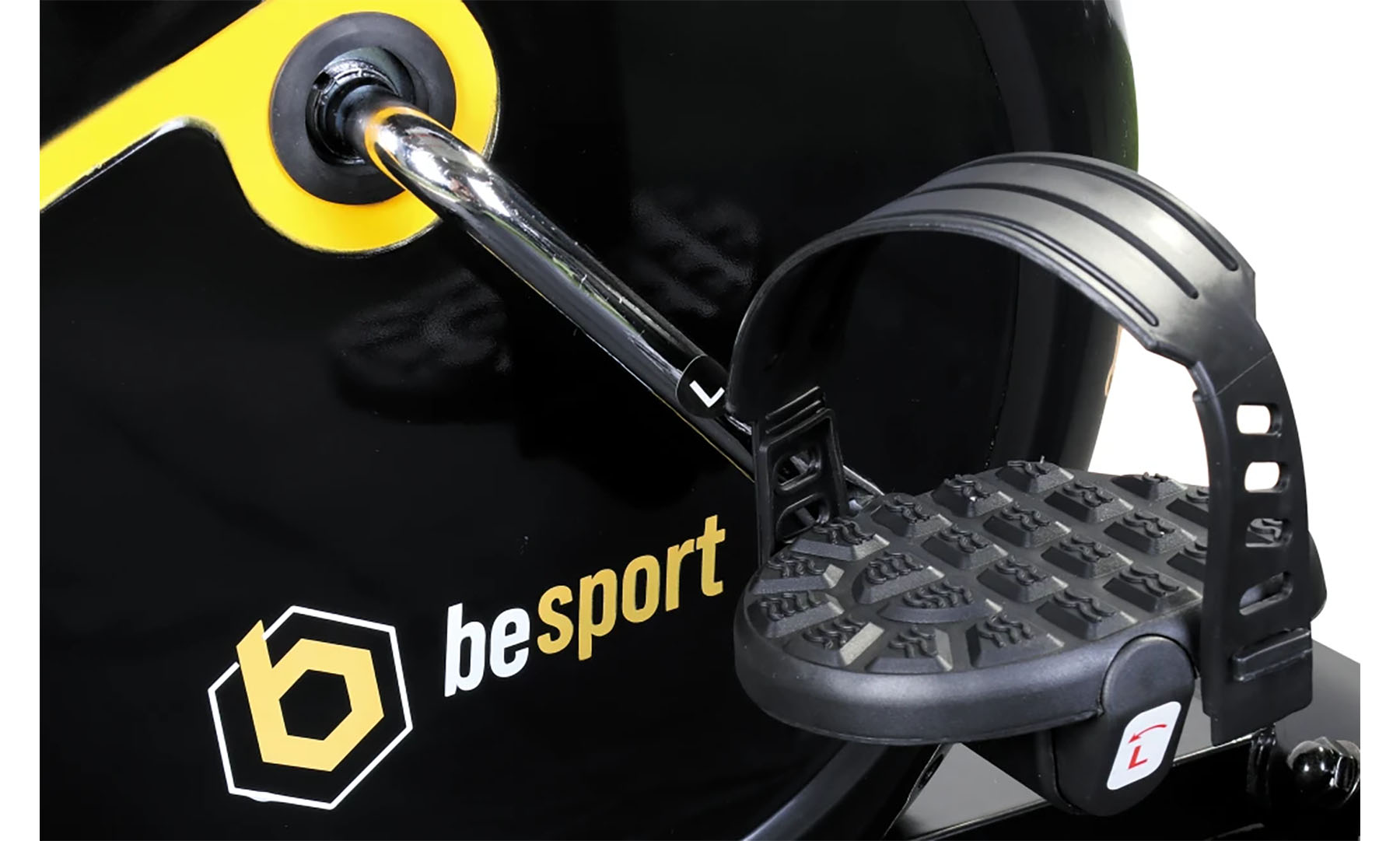 Фотография Велотренажер Besport BS-0801 Speed черно-желтый 4