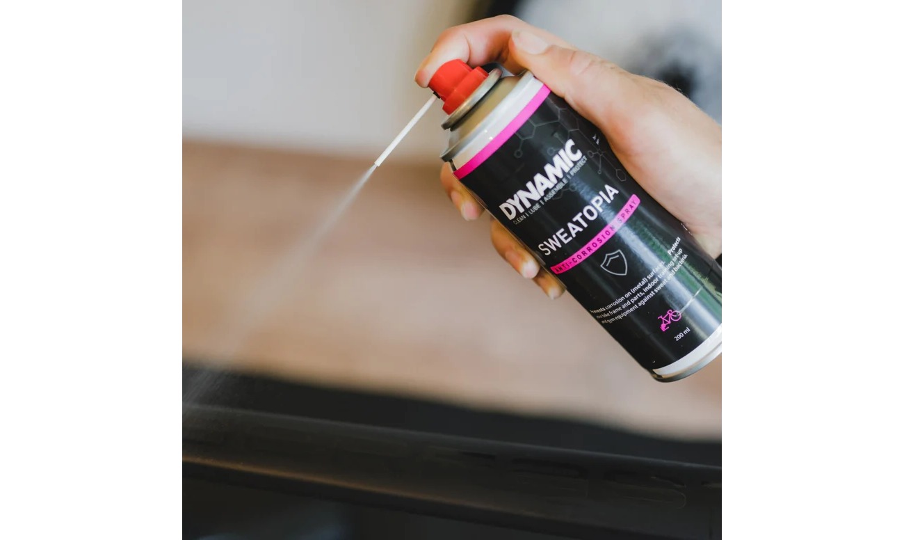 Защита для велосипеда, велотренажера Dynamic Sweatopia, аэроз/200мл 3