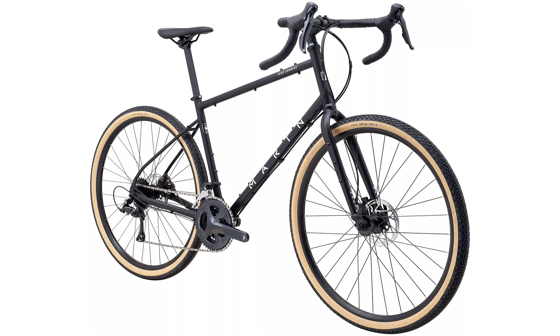 Велосипед Marin Four Corners 1 28" рама L 2024 Gloss BLACK 3