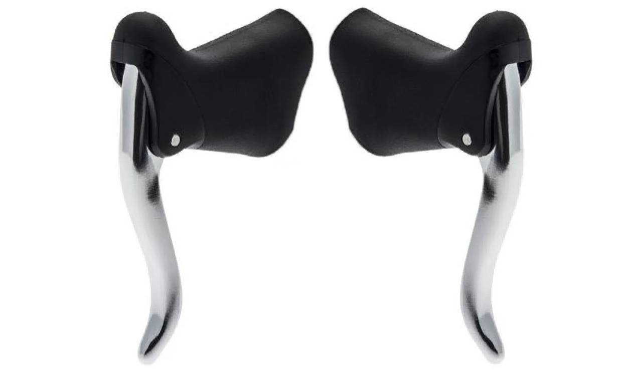 Тормозные ручки Saccon шоссейные, пара, черный/серый 2 Тормозные ручки Saccon шоссейные, пара, черный/серый 2