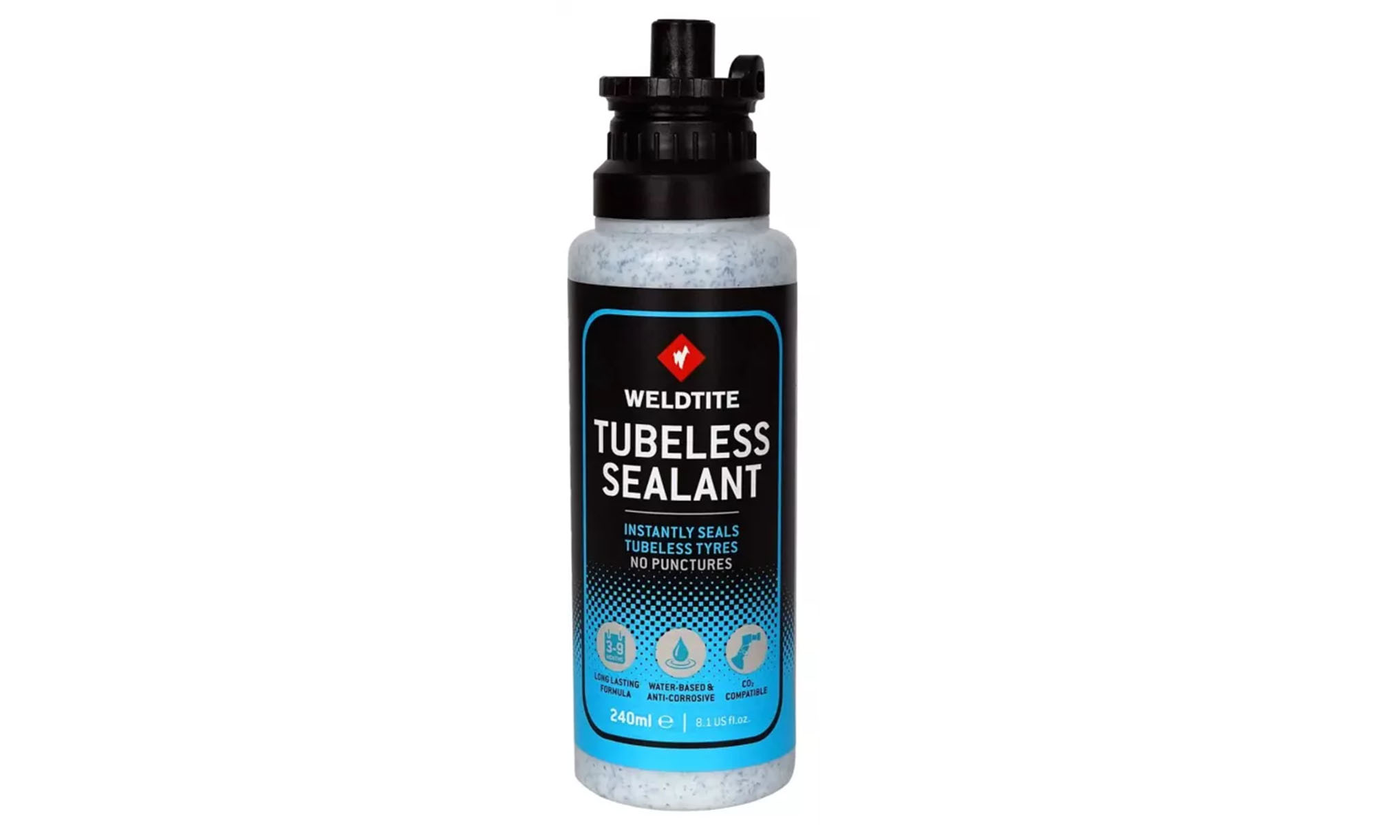 Герметик Weldtite 03063 TUBELESS SEALANT with Rubber Shred, для бескамерных шин, 240мл 