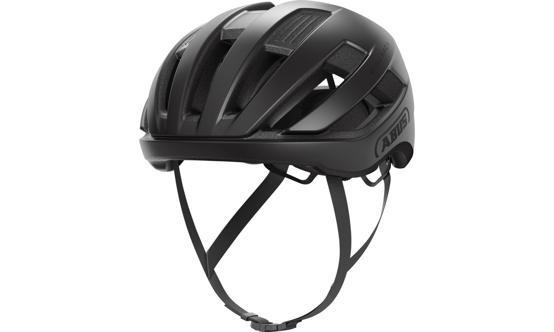Велошлем спортивный ABUS WINGBACK velvet black, размер S (51-55 см), черный 3 Велошлем спортивный ABUS WINGBACK velvet black, размер S (51-55 см), черный 3