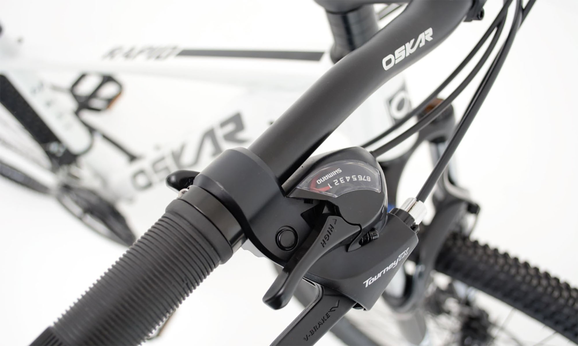 Велосипед Oskar Rapid 2.0 27,5", розмір S, рама 15, рік 2026, білий 2