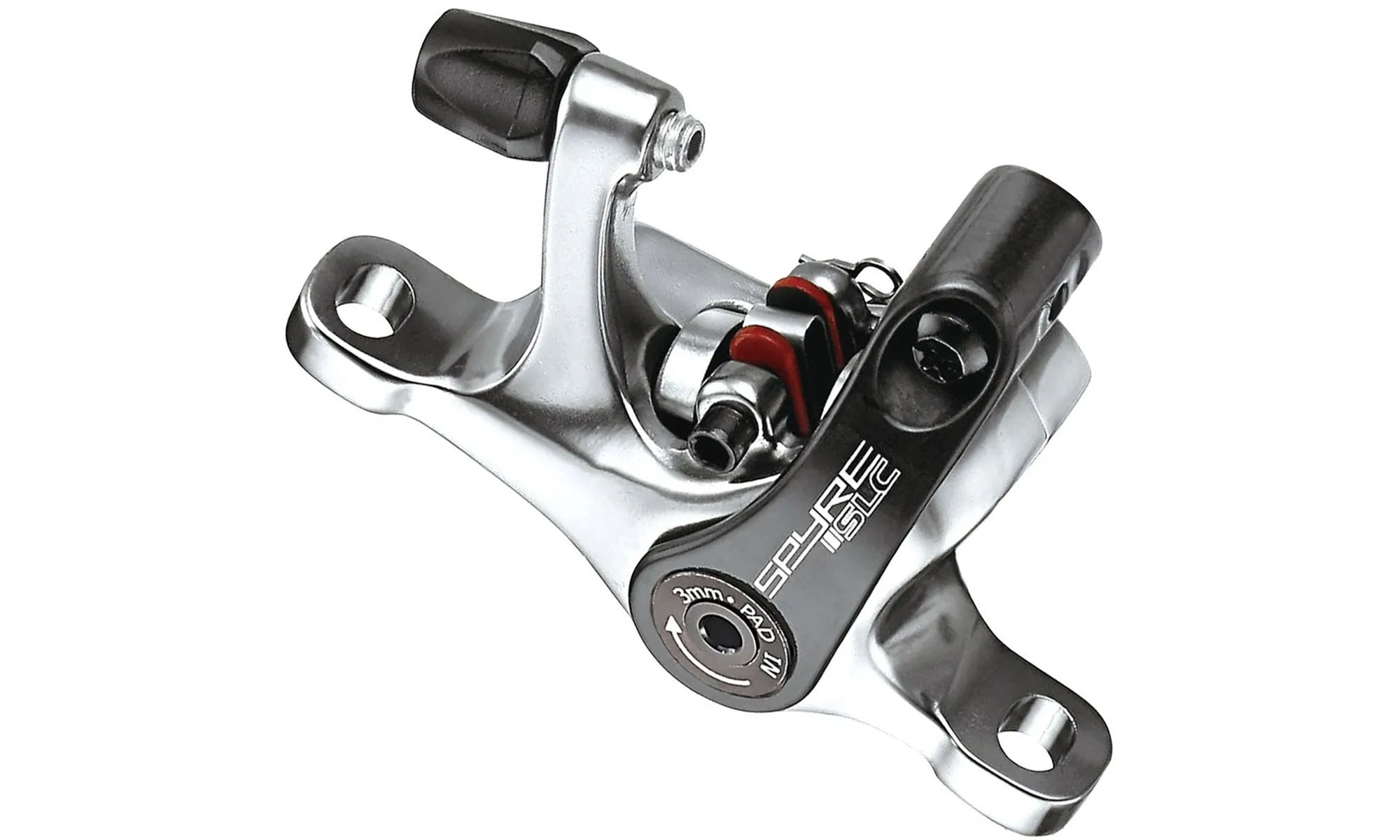 Дисковый тормоз TRP Spyre SLC Mechanical, серебристый / черный 