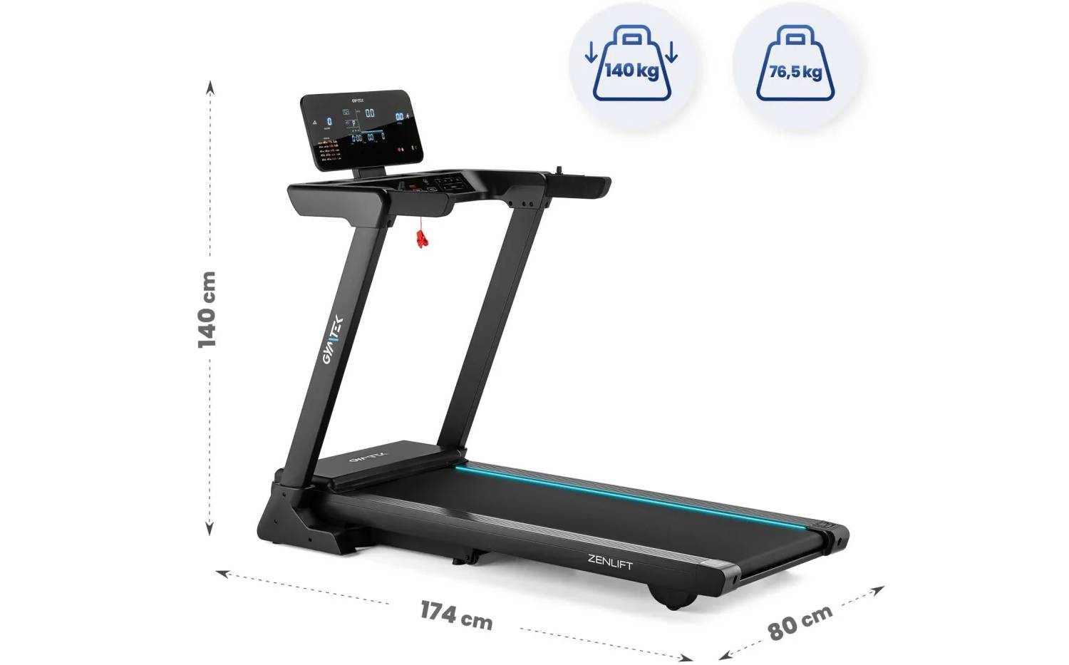Беговая дорожка GYMTEK XT820 2 Беговая дорожка GYMTEK XT820 2