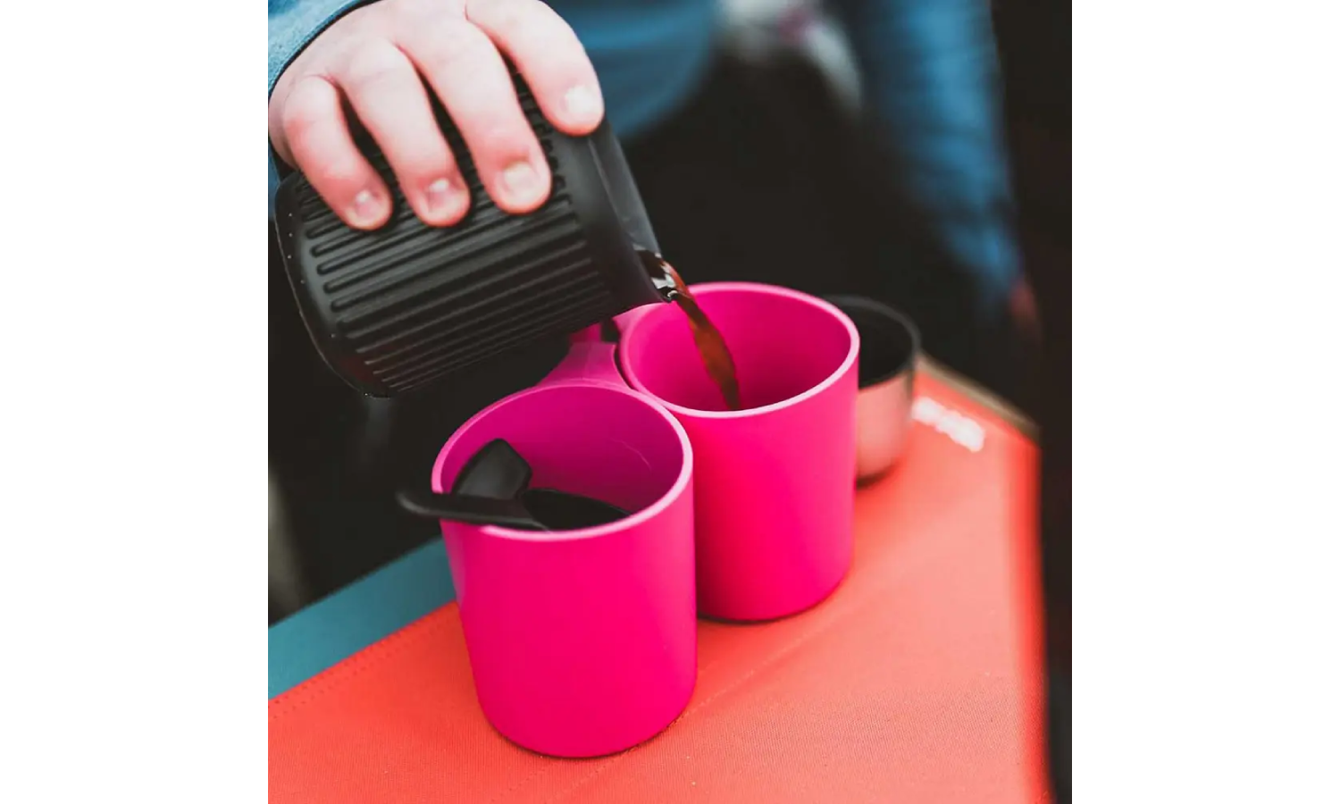 Набір туристичний посуд Lifeventure Ellipse Camping Tableware Set pink 5