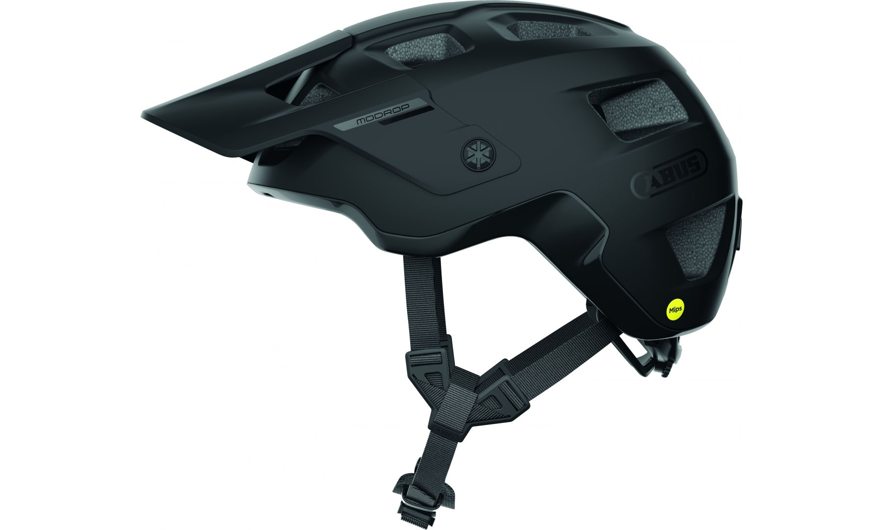 Велошлем спортивный ABUS MODROP MIPS Velvet Black, разме M (54-58 см), черный 