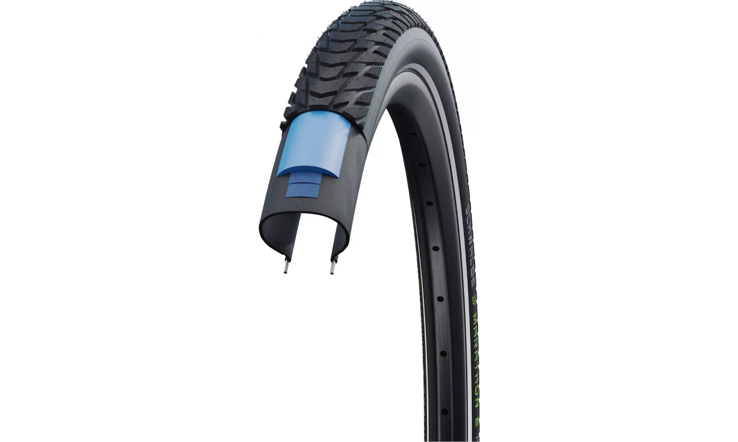 Покрышка 28x1.50 700x40C (40-622) Schwalbe MARATHON PLUS TOUR, SmartGuard, TwinSkin B/B+RT HS619 ADDIX 67EPI 32B 3