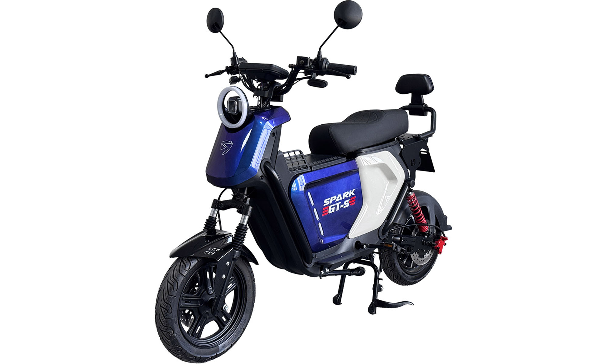 Велосипед с электромотором SPARK GT-S 12", рама 16", 72V/1500W/20Ah, LiFePO4, синий с серым 3 Велосипед с электромотором SPARK GT-S 12", рама 16", 72V/1500W/20Ah, LiFePO4, синий с серым 3