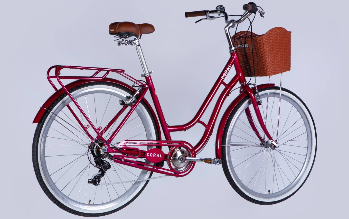 Велосипед Dorozhnik CORAL Vbr 28" размер L рама 19" 2025 рубиновый 6